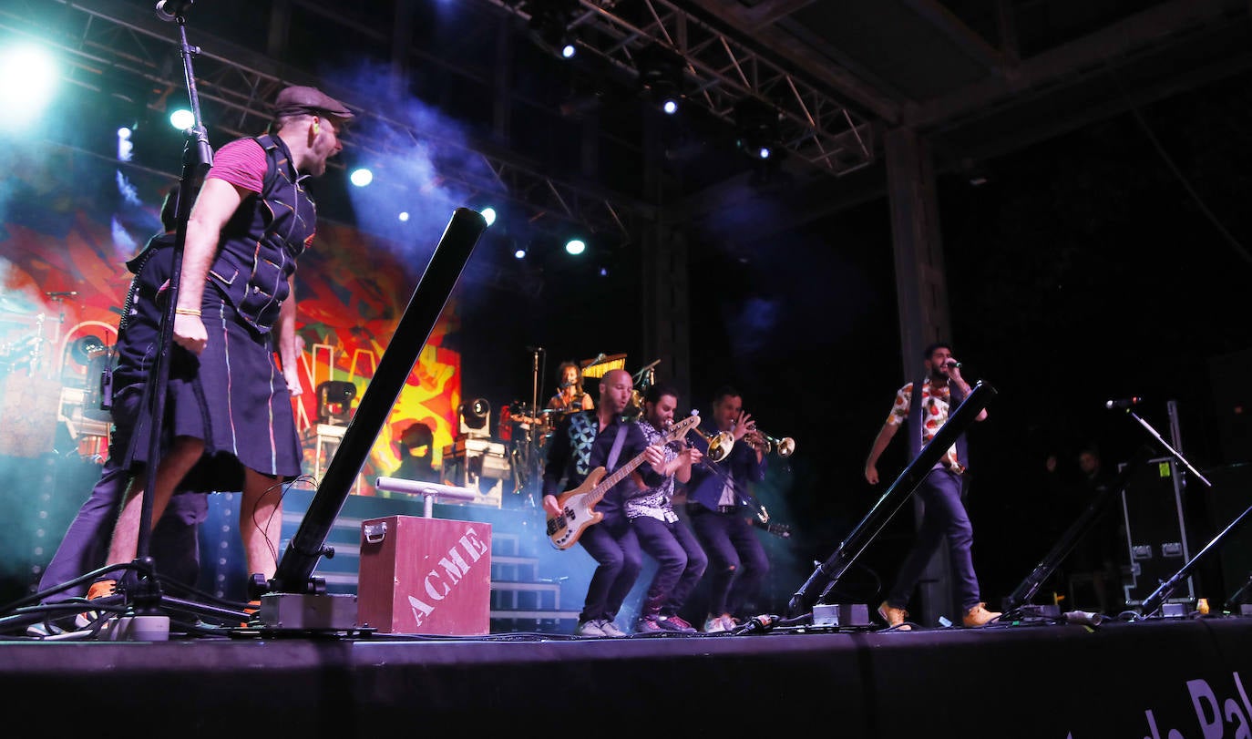 Fotos: Concierto de La Pegatina en las fiestas de Palencia