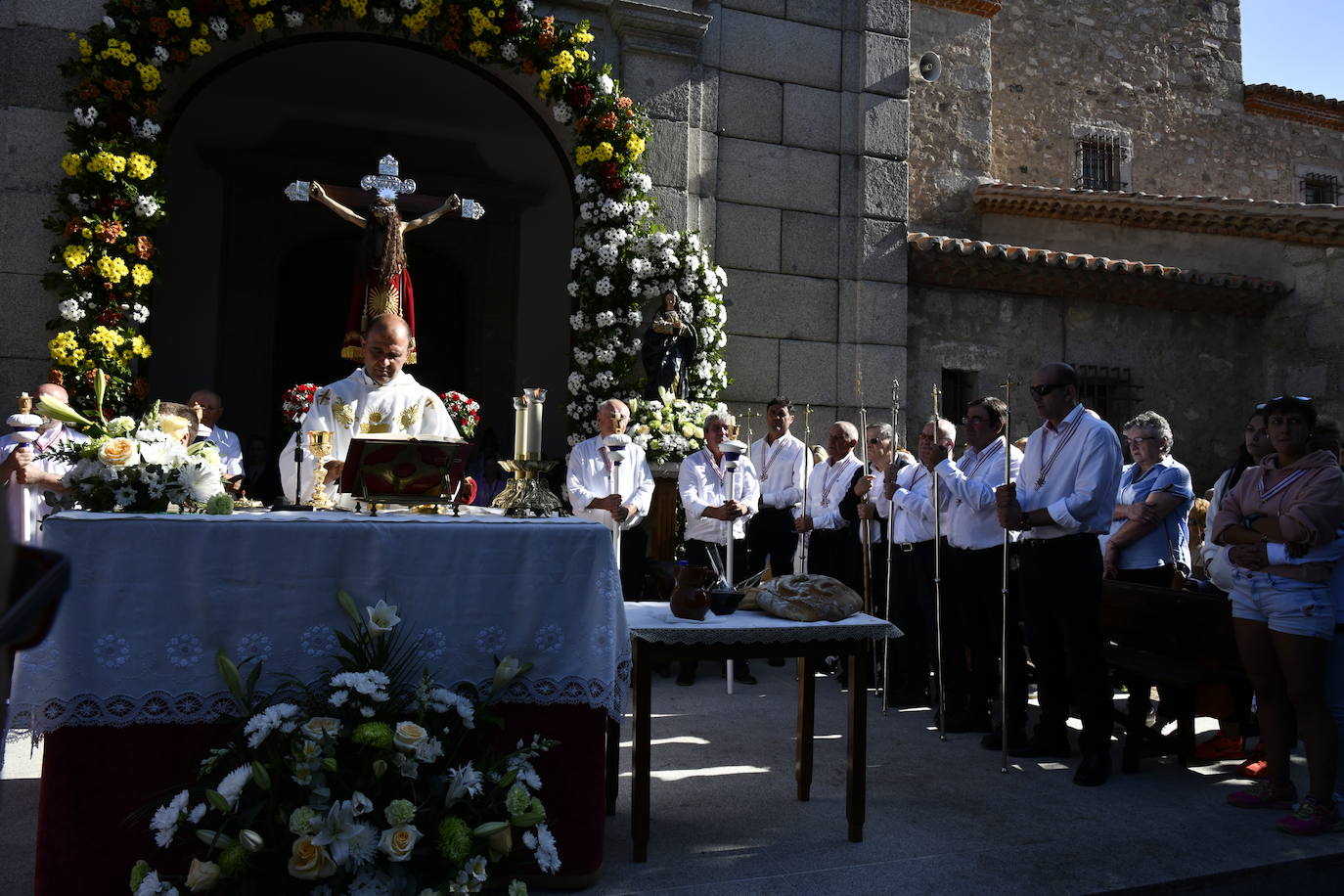 Fotos: Bajada del Cristo del Caloco en el Espinar