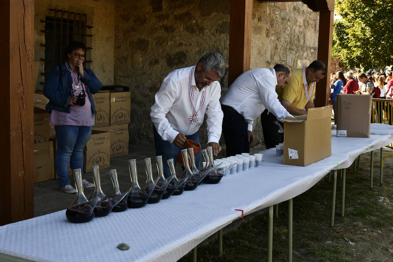 Fotos: Bajada del Cristo del Caloco en el Espinar