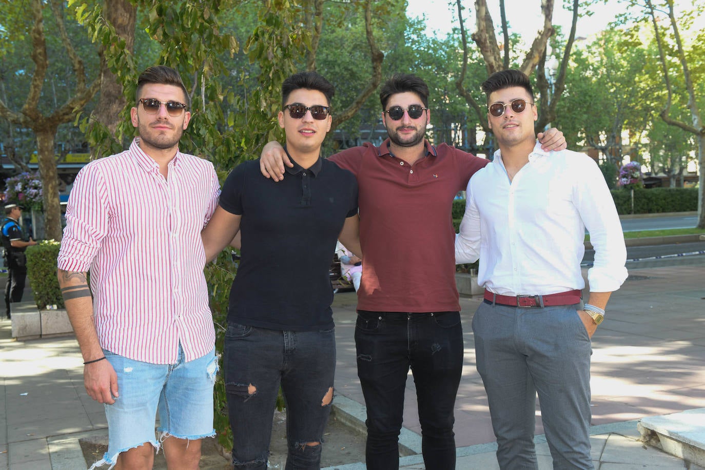 Borja del Río, Pedro Muñoyerro, Mario Senovilla y Rubén Martín.