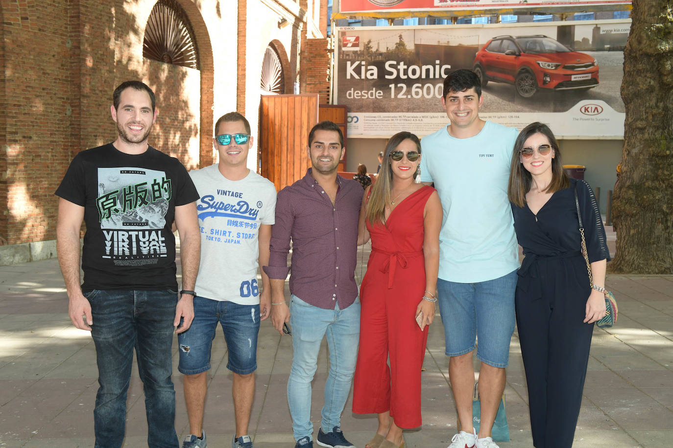 César Zarzuela, Sergio Esteban, Diego Muñoz, Inés García, Víctor Martín y Daniela Arranz, vecinos de de Íscar y alrededores.