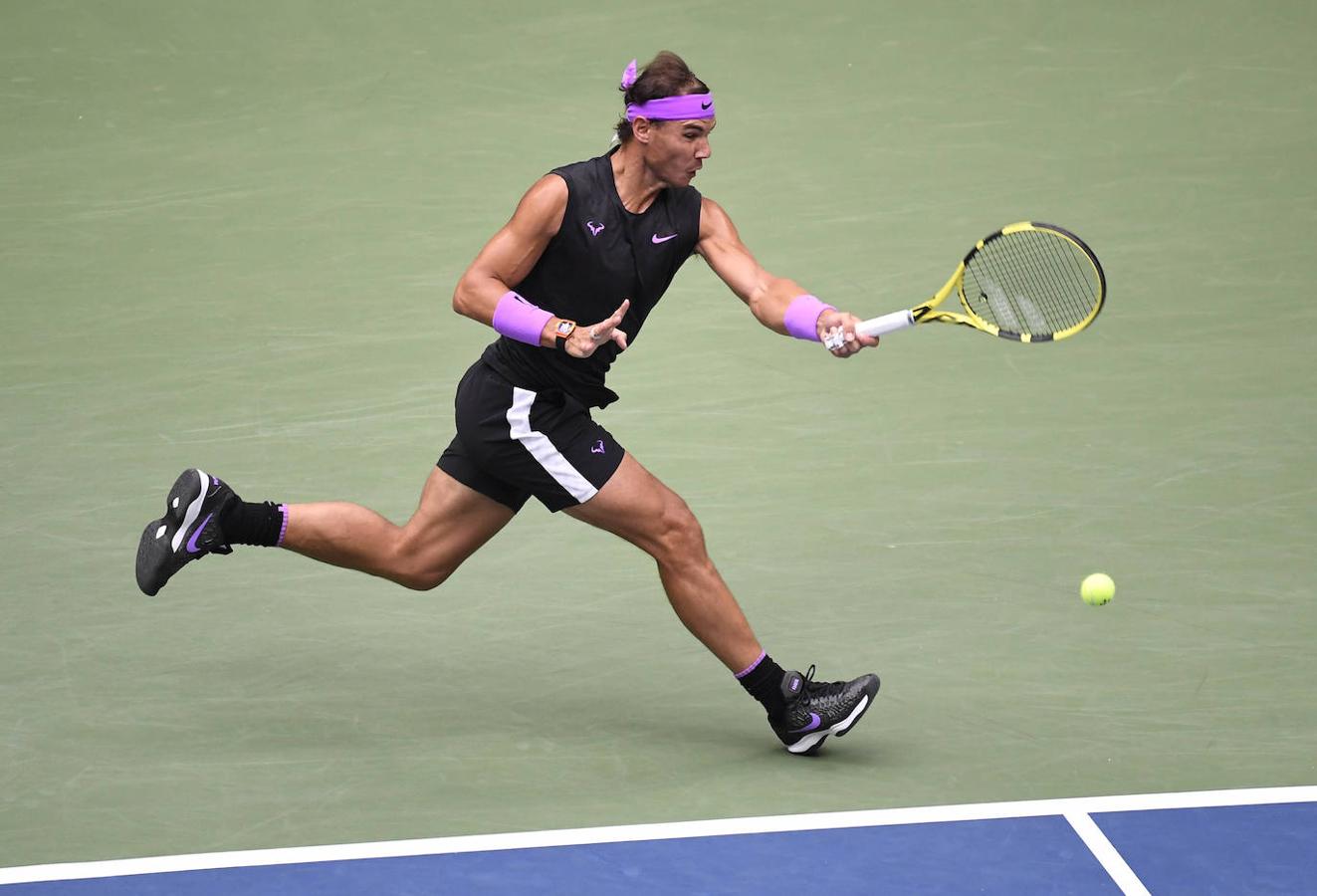 Rafael Nadal y Daniil Medvedev se midieron por el título masculino del US Open en el USTA Billie Jean King National Tennis Center de Nueva York