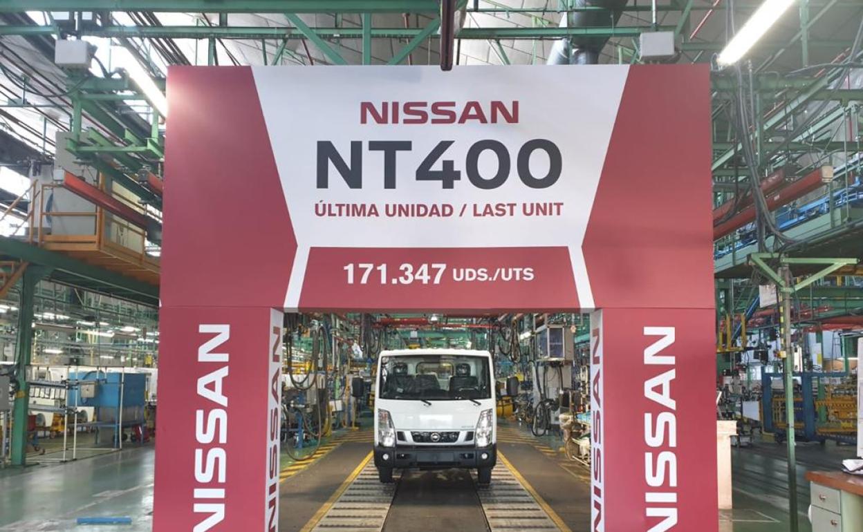 Último camión de Nissan en Ávila 