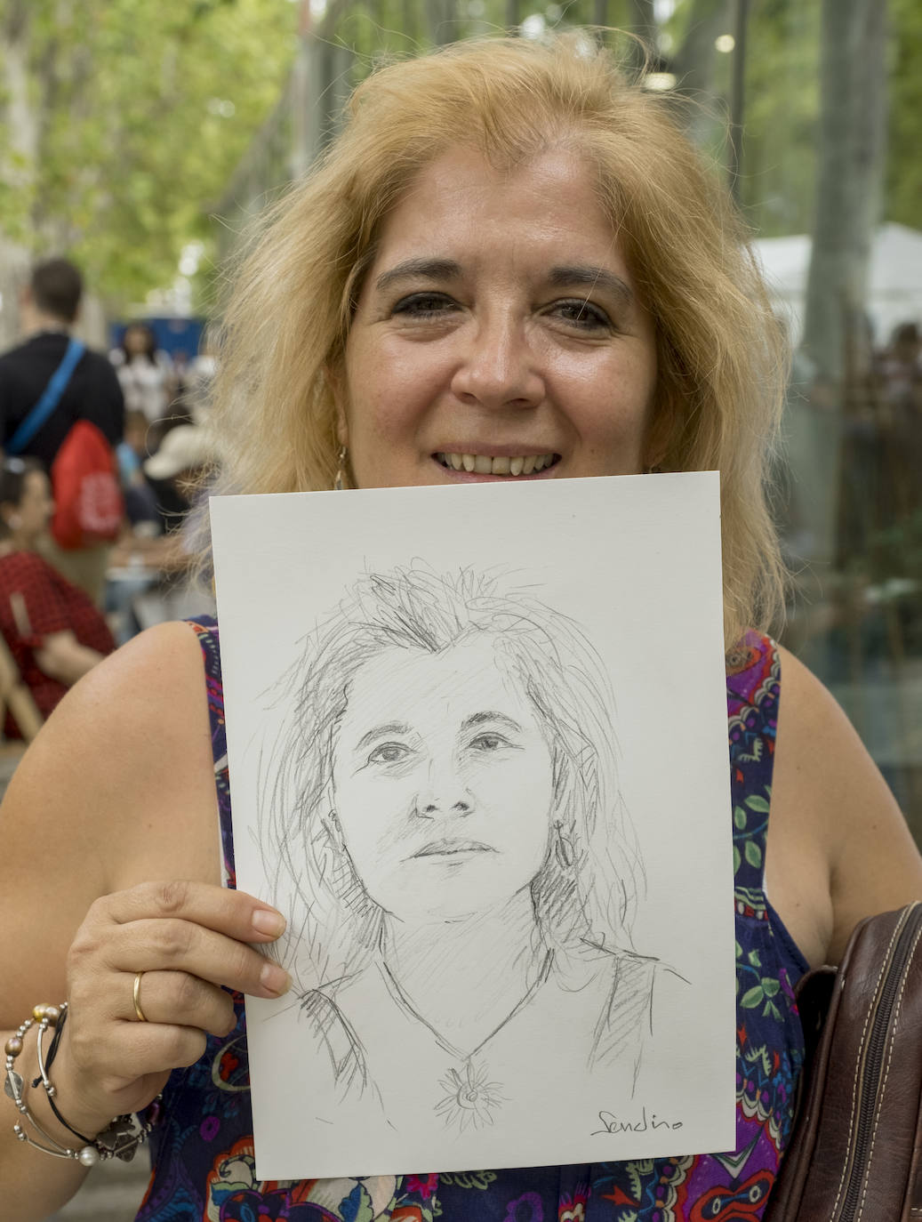 Fotos: Caricaturistas en la Acera de Recoletos