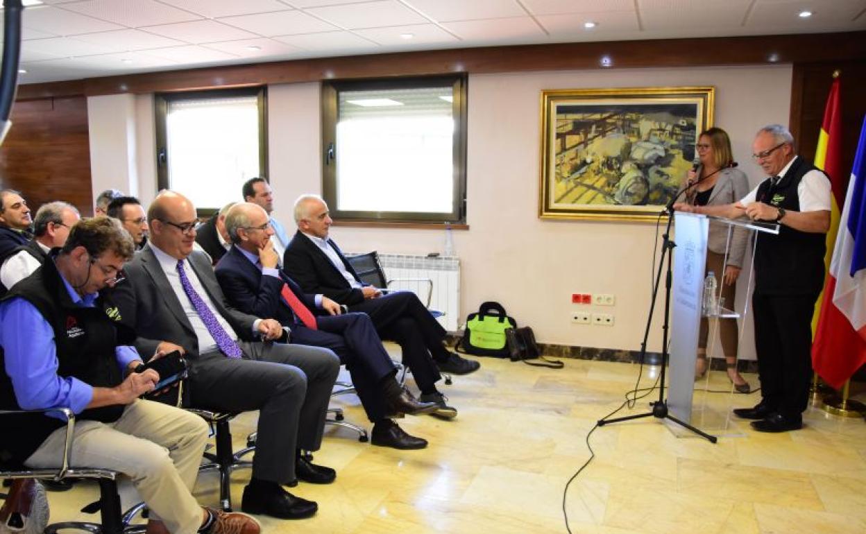 Intervención de Dominique Graciet en la feria Salamaq