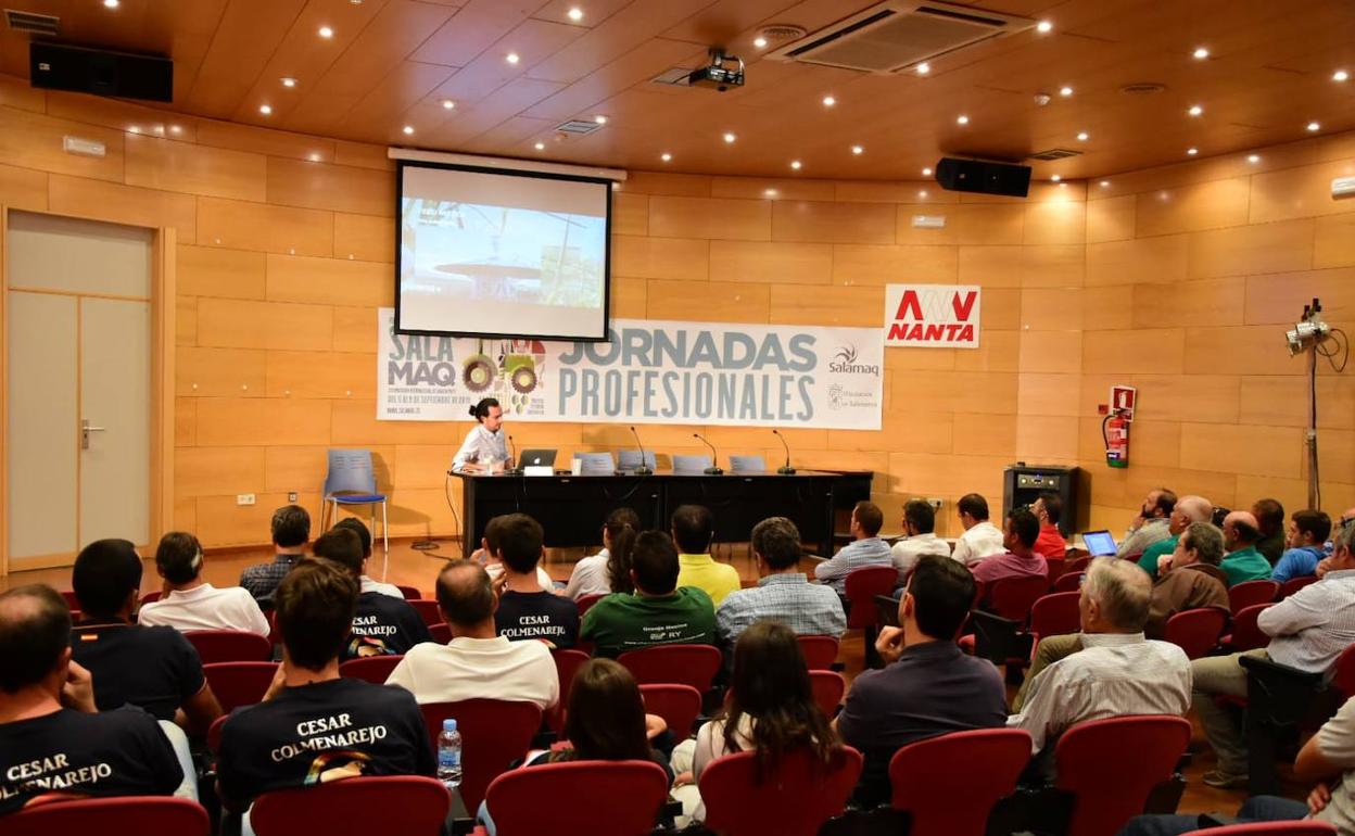 Presentación ayer de la aplicación.