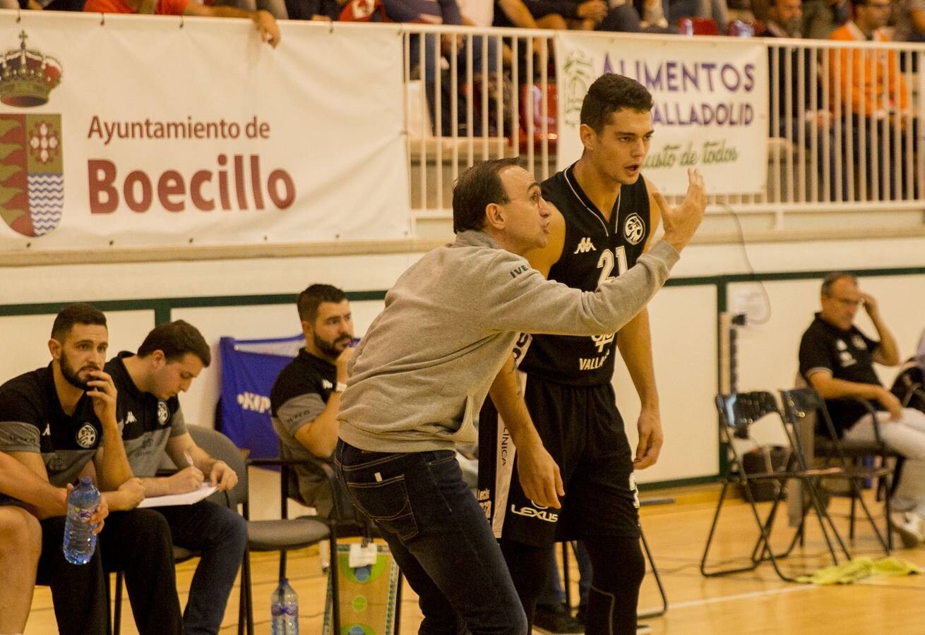 El partido se quebró en el segundo cuarto, en el que los vallisoletanos resolvieron el choque aprovechando la endeblez defensiva de los hombres de Roberto Blanco