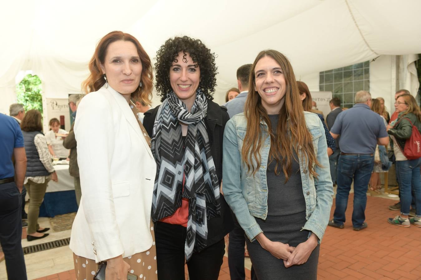 Liliana Martínez, Rebeca Alonso y María Eugenia García, de la sección web de El Norte de Castilla.