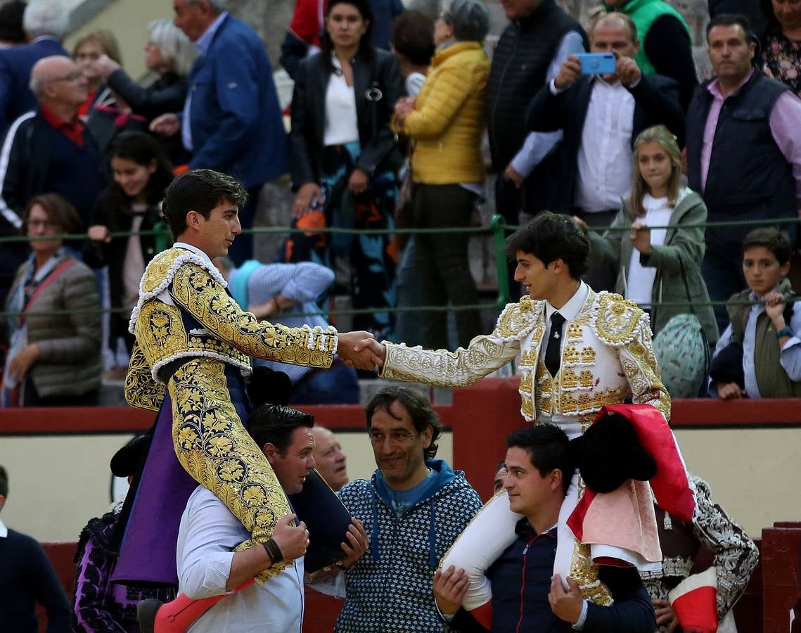 Con toros de la ganadería Torrealba para Marcos, Antonio Grande y Fernando Plaza