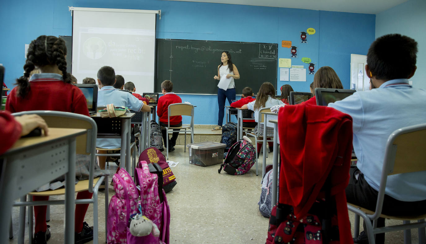 Vuelta al cole en los colegios Teresianas y San Agustín de Valladolid