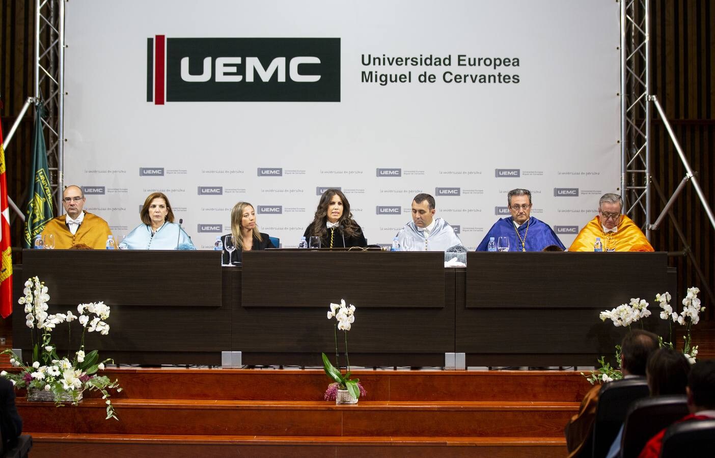 La UEMC celebró hoy el solemne acto de apertura del curso académico 2019-2020 presidido por la rectora, Imelda Rodríguez Escanciano