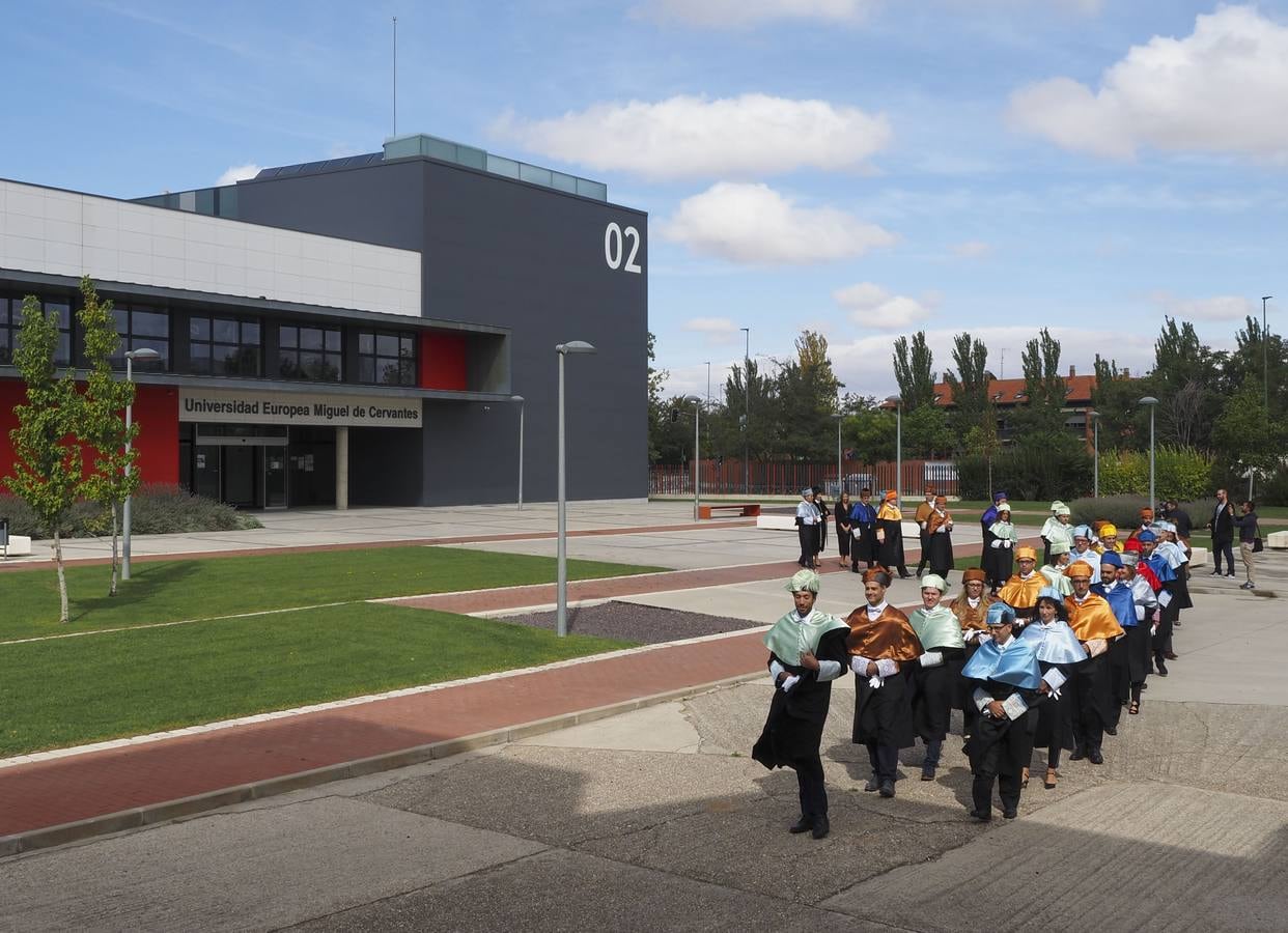 La UEMC celebró hoy el solemne acto de apertura del curso académico 2019-2020 presidido por la rectora, Imelda Rodríguez Escanciano