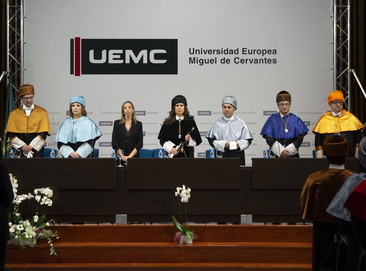 La UEMC celebró hoy el solemne acto de apertura del curso académico 2019-2020 presidido por la rectora, Imelda Rodríguez Escanciano