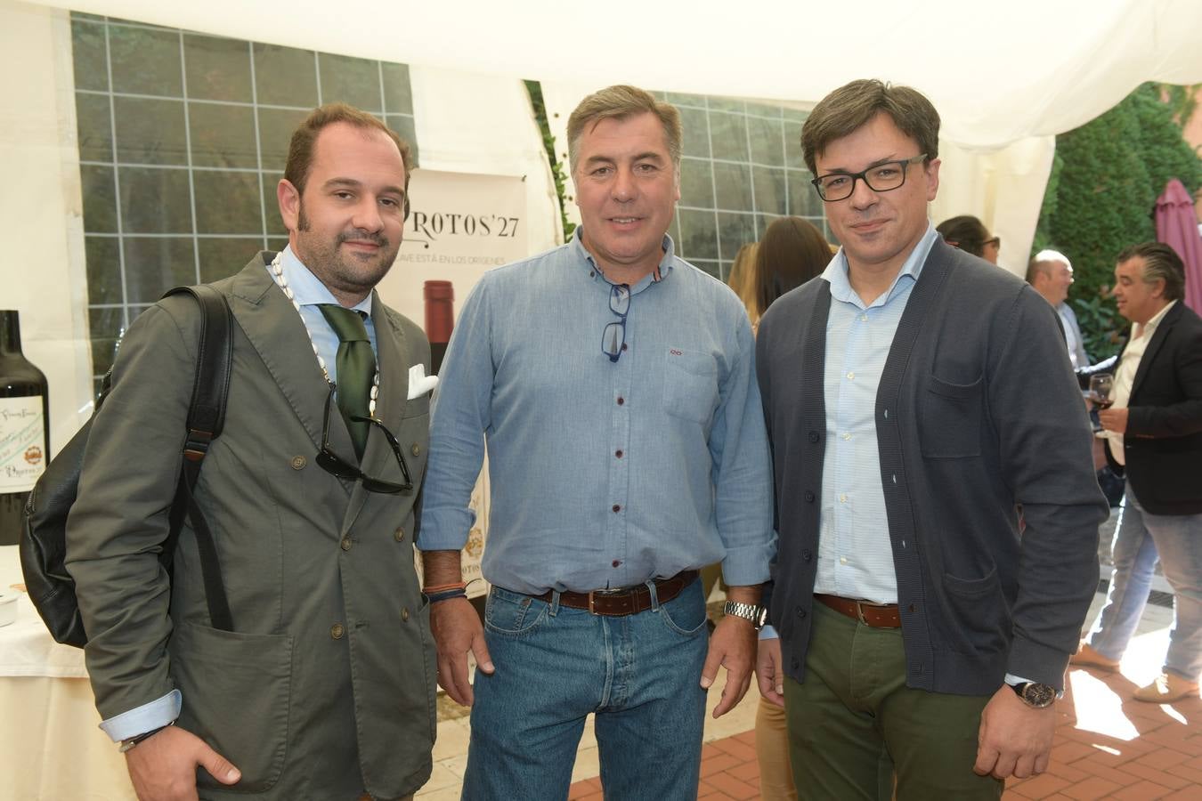 Un día más la caseta que El Norte de Castilla tiene ubicada en la terraza del Hotel Meliá Recoletos de Valladolid ha congregado a decenas de personalidades del mundo de la política, las empresas y el deporte tanto vallisoletano como de Castilla y León