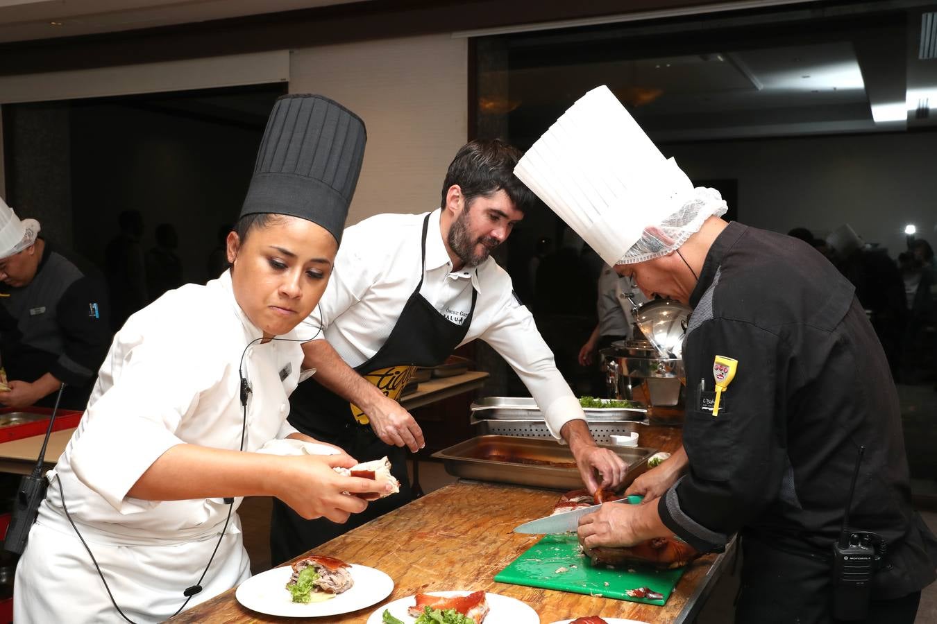 El chef soriano prepara un menú degustación en Ciudad de México dentro del foro Futuro en Español | Los productos de la marca de garantía y los vinos de la DO, protagonistas de una cena con guiños a la comida mexicana