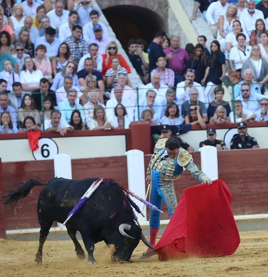 El Juli y Manzanares cortaron una oreja cada uno, y Ponce se fue de vacío