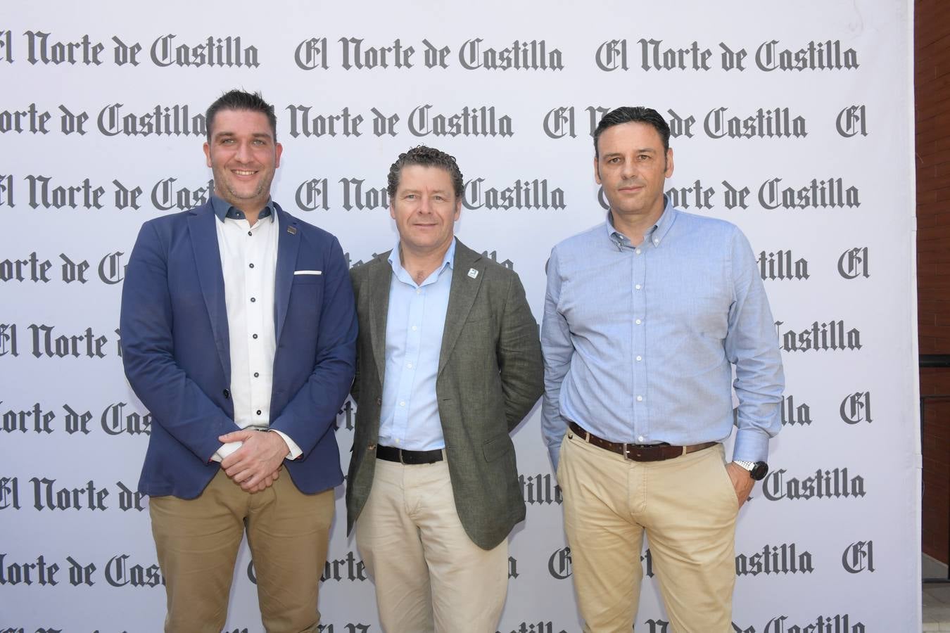 José Colodrón, Luis Moretón y Javier Barbero, de Ingenieros VA.