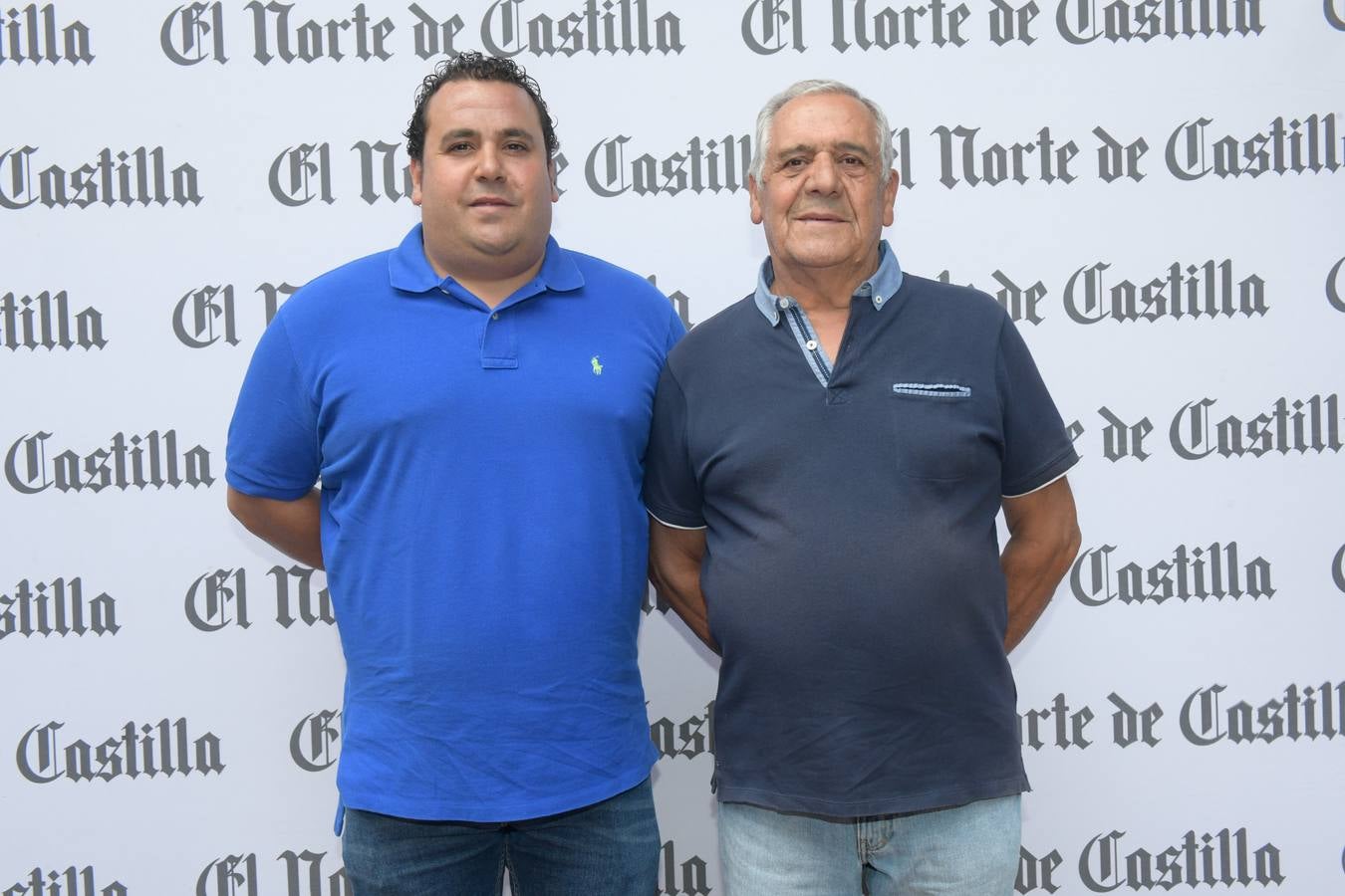 El alcalde de Boecillo, Raúl Gómez, junto a Rafael Gómez.