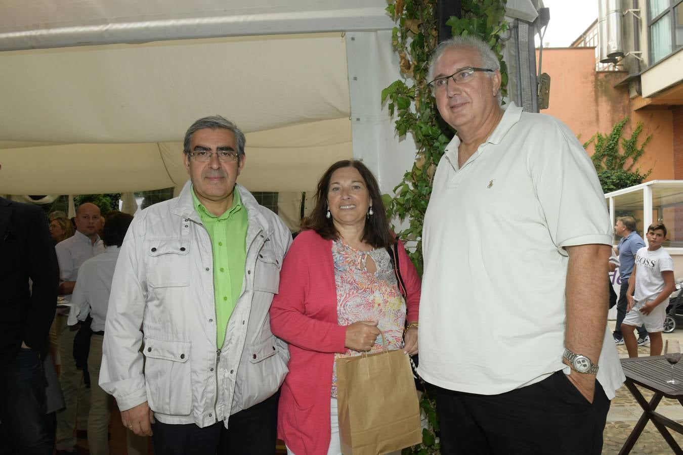 José Luis Gómez (Mapfre), María del Pino Hernández (ONCE) y Miguel Ángel Pindado (El Norte).