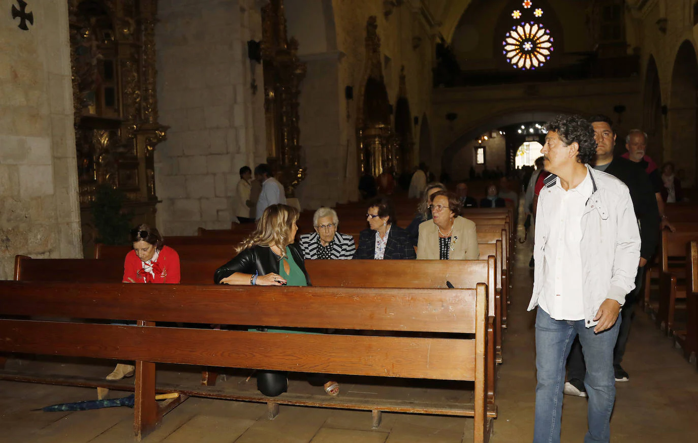 Visita reivindicativa por el uso público de la iglesia de San Francisco. 