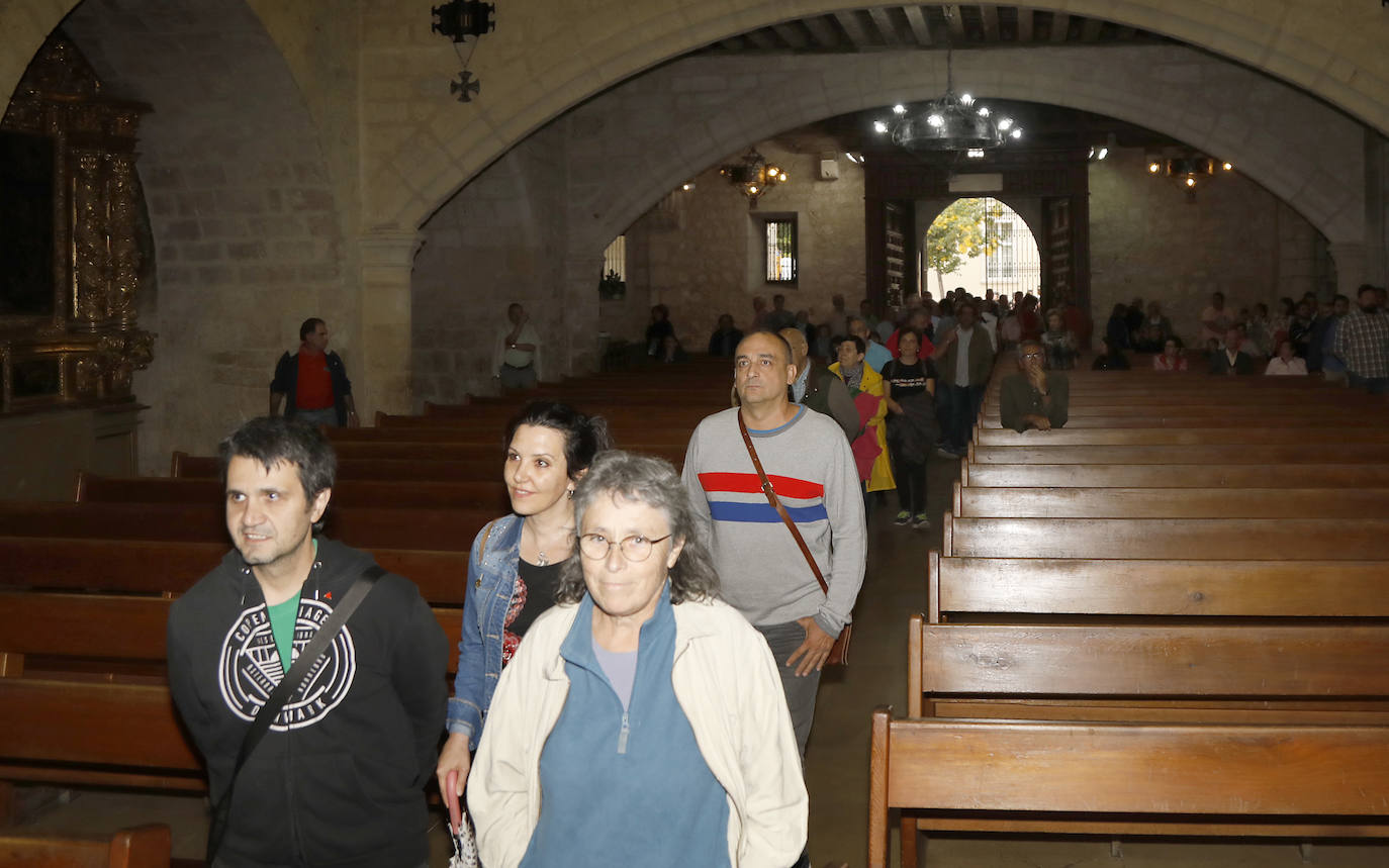 Visita reivindicativa por el uso público de la iglesia de San Francisco. 