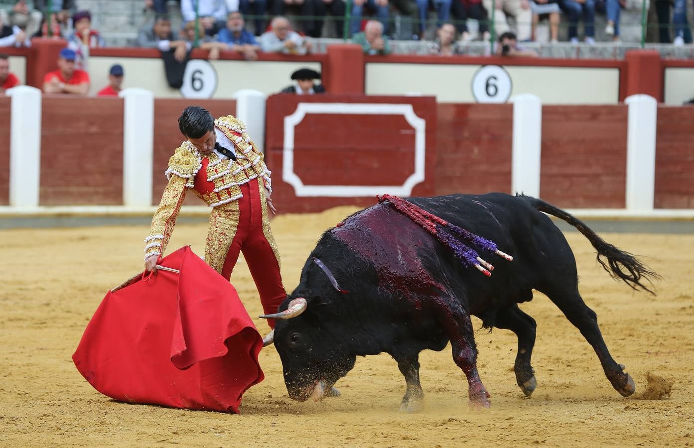 Fotos: El Fandi, Perera y De Justo en la cuarta corrida de la Feria de la Virgen de San Lorenzo de Valladolid