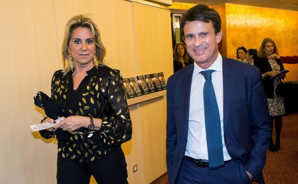 Susana Gallardo y Manuel Valls, en el Liceo de Barcelona.