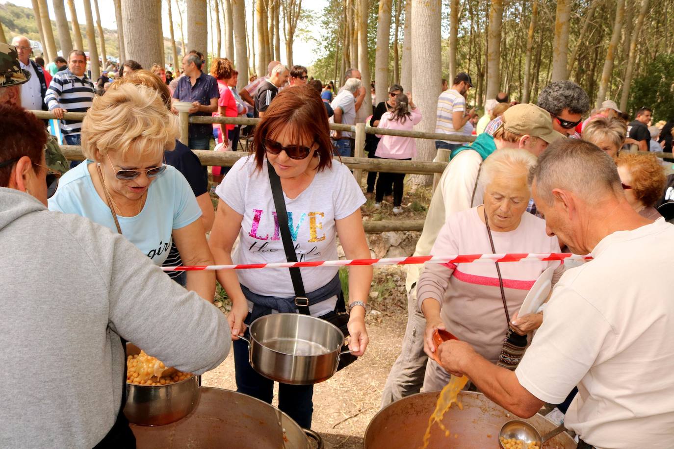 Degustación de cocido en recuerdo a los montaneros.