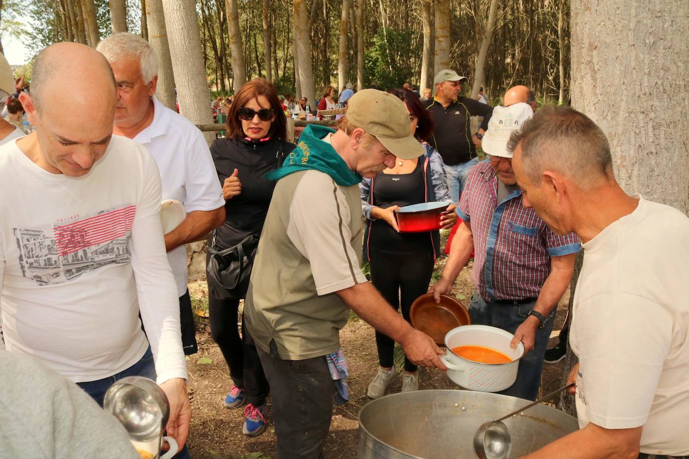 Degustación de cocido en recuerdo a los montaneros.