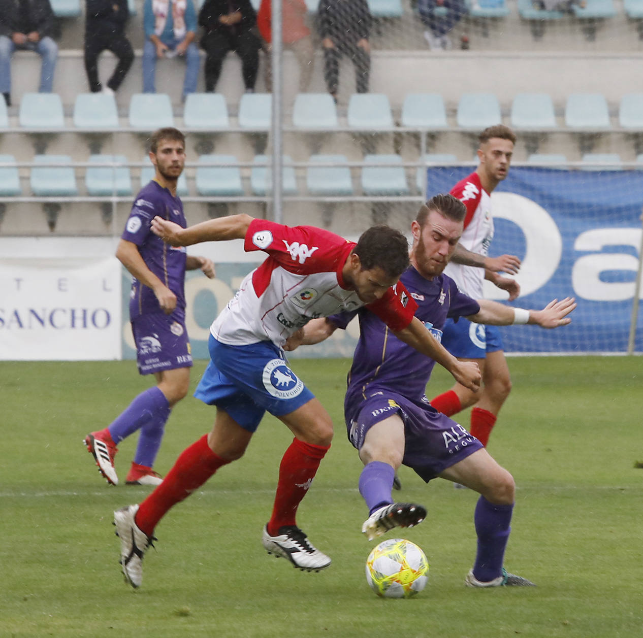 Empate entre Palencia Cristo Atlético y Atlético Tordesillas en la Balastera. 