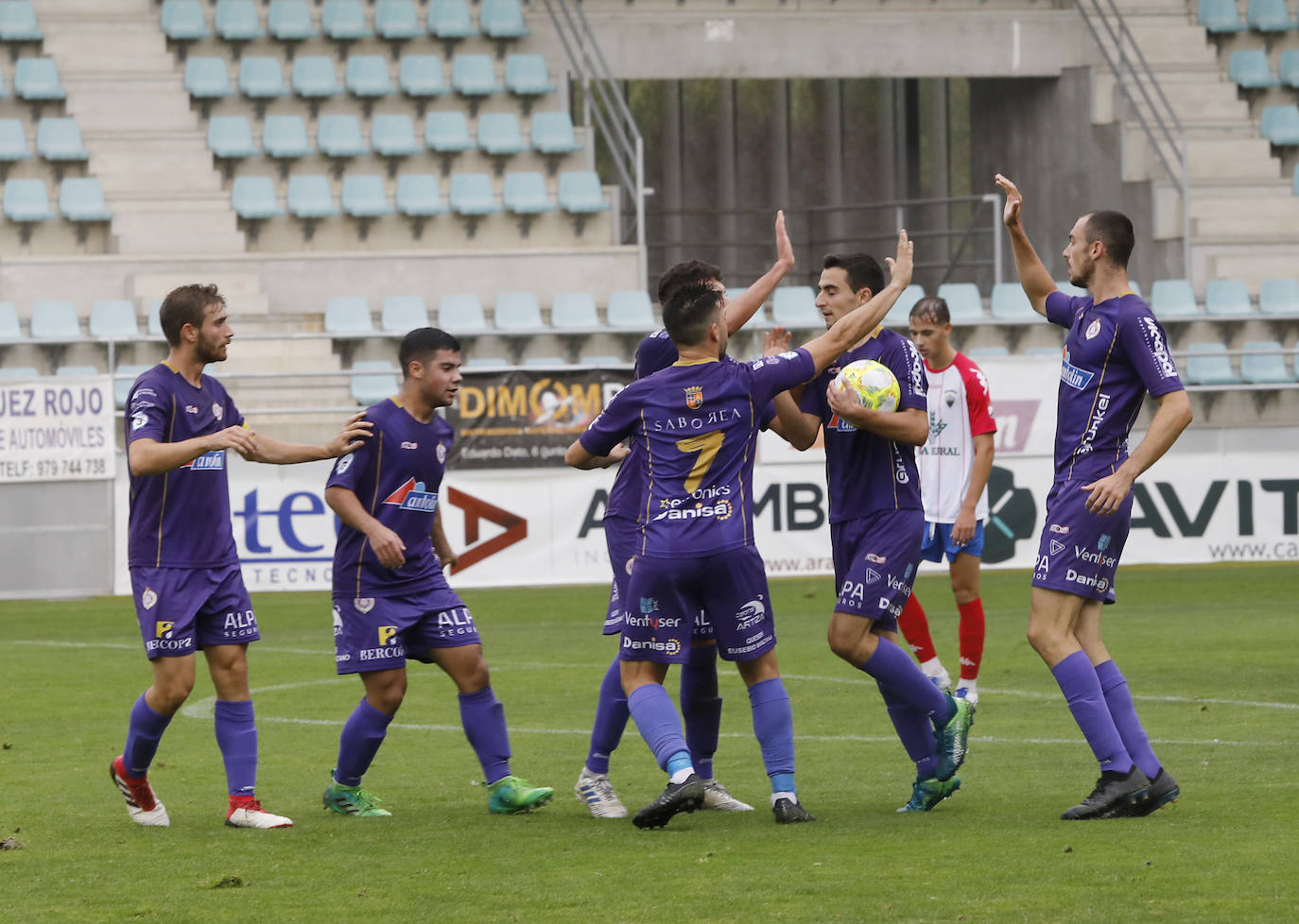 Empate entre Palencia Cristo Atlético y Atlético Tordesillas en la Balastera. 