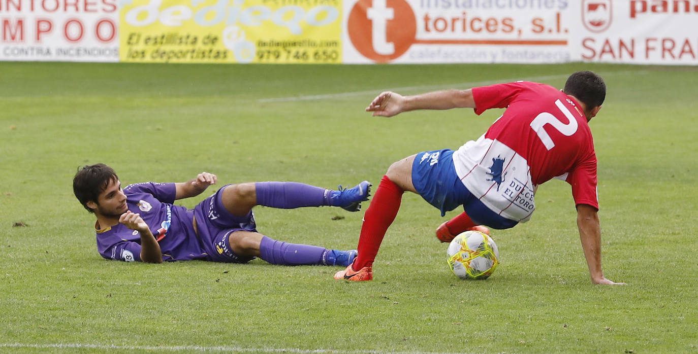 Empate entre Palencia Cristo Atlético y Atlético Tordesillas en la Balastera. 