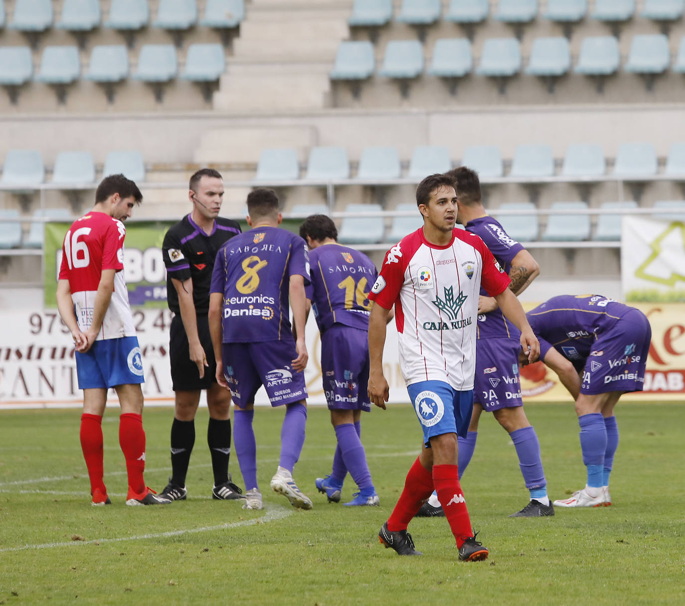Empate entre Palencia Cristo Atlético y Atlético Tordesillas en la Balastera. 