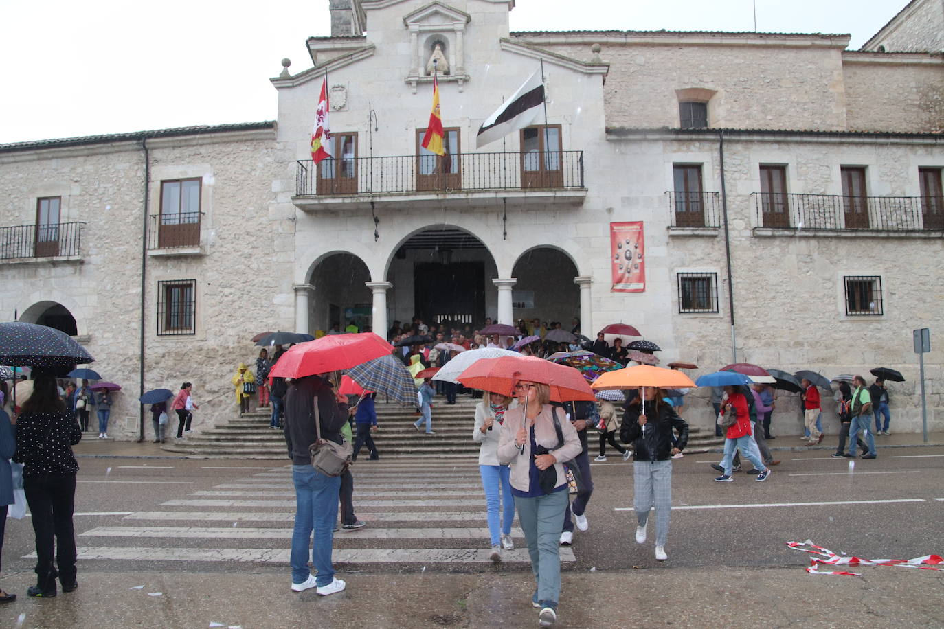 Fotos: La lluvia suspende la Romería de la Virgen del Henar