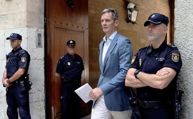 Urdangarin saldrá de prisión dos días por semana para realizar trabajo voluntario en Madrid