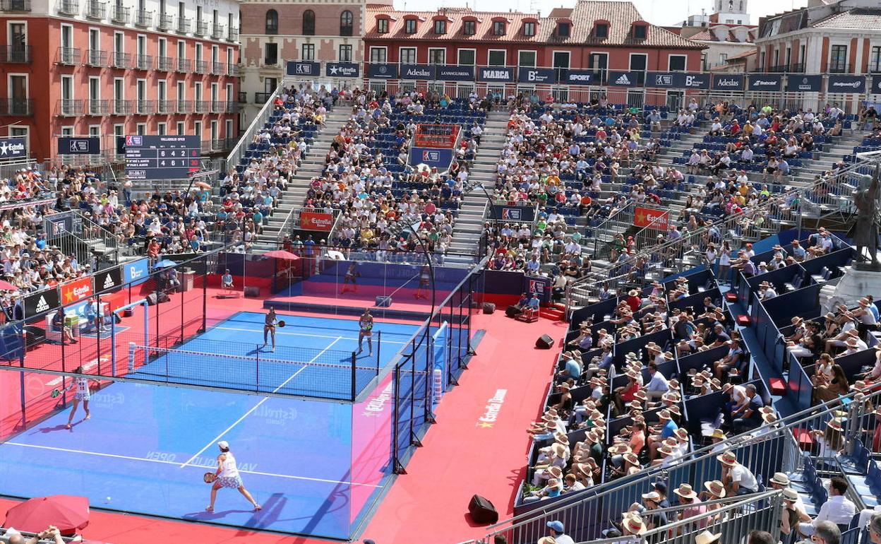 Imagen del World Padel Tour de Valladolid.