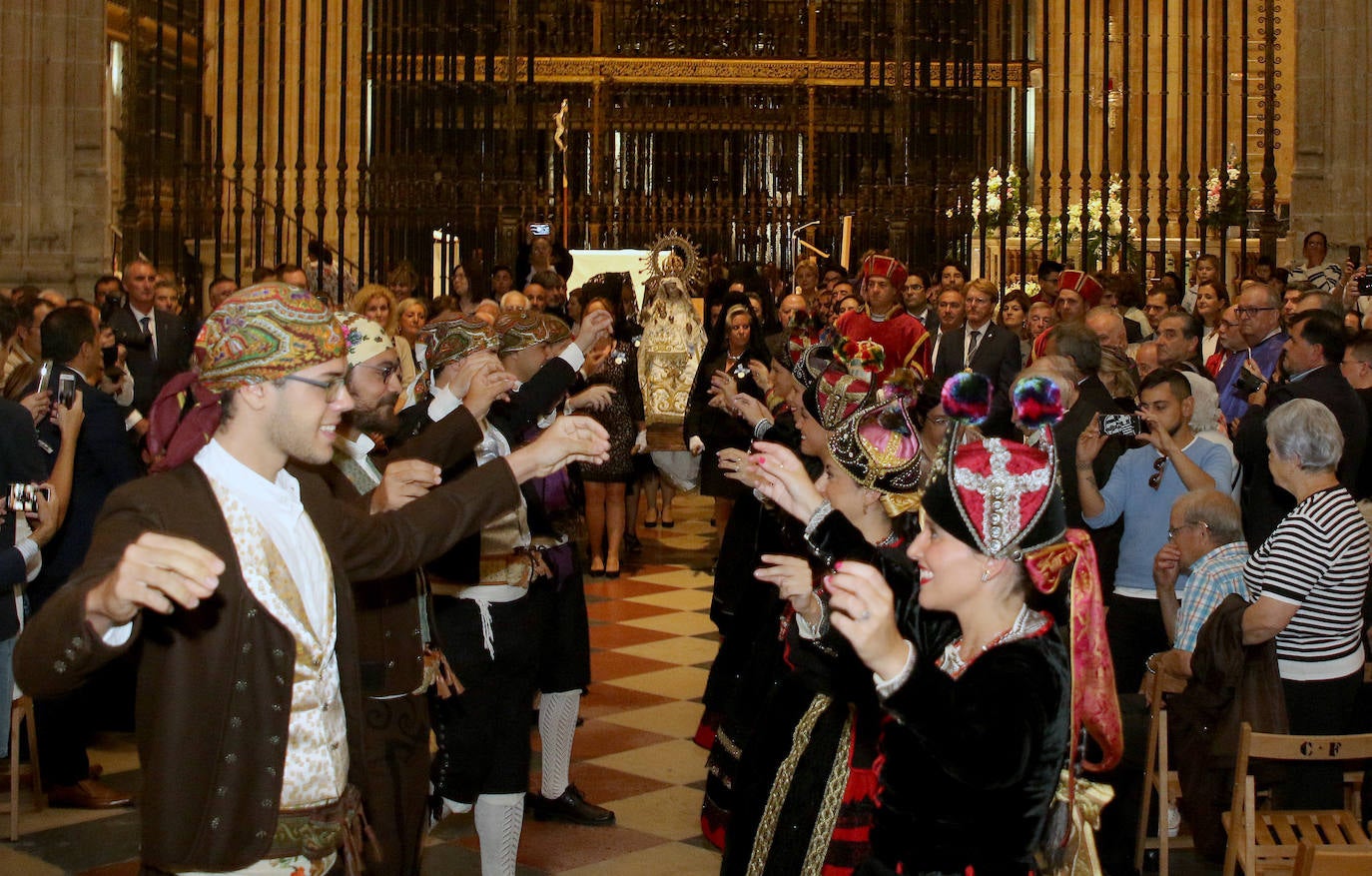 Fotos: La Virgen de la Fuencisla ya está en la Catedral