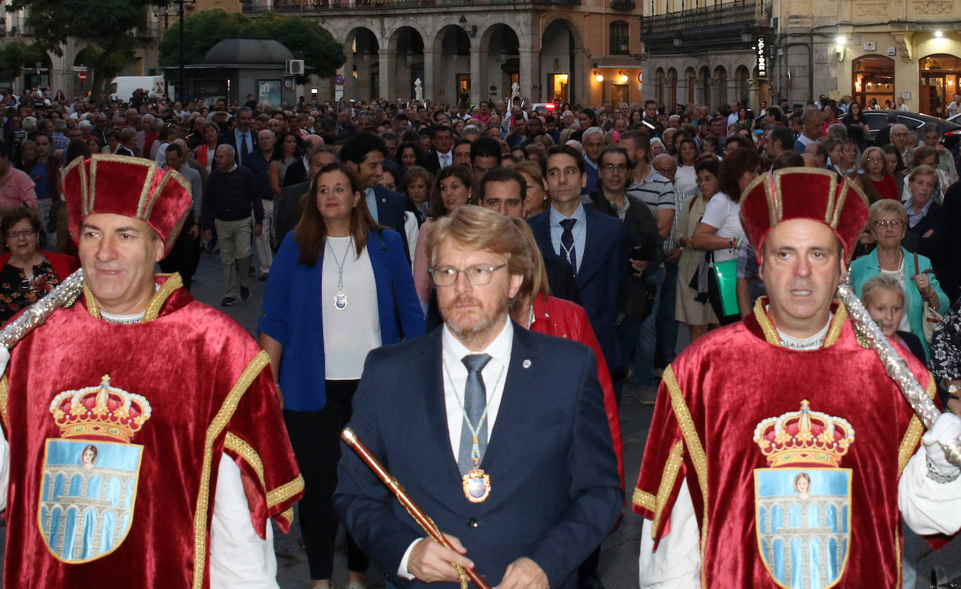 Fotos: La Virgen de la Fuencisla ya está en la Catedral