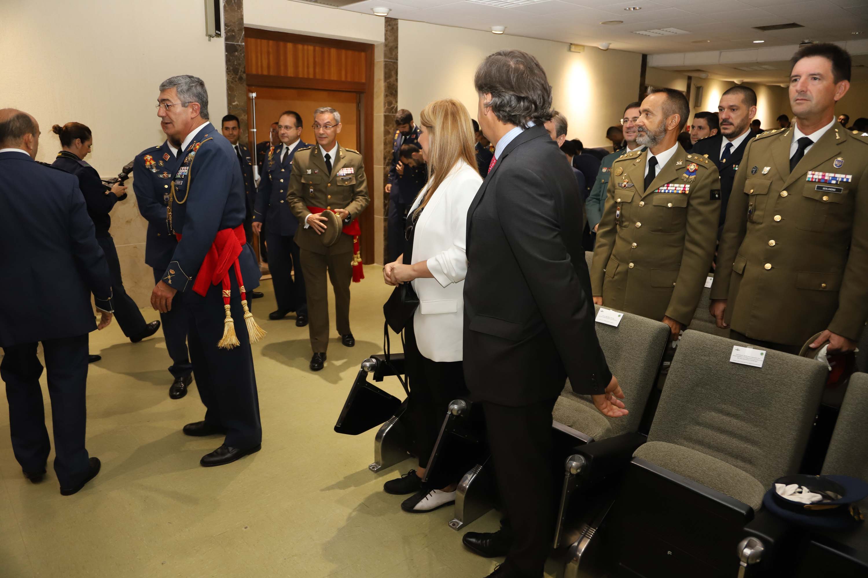 Inicio del curso en la Escuela de la Base de Matacán.