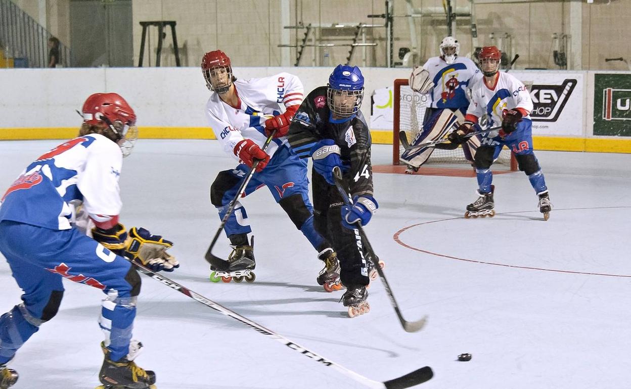 Imagen de un partido anterior ante Las Rozas. 
