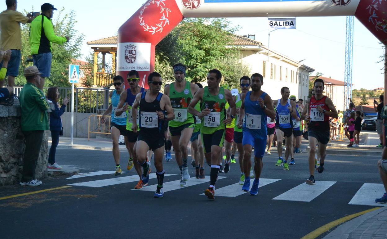 Momento de la salida de esta carrera en una anterior edición.