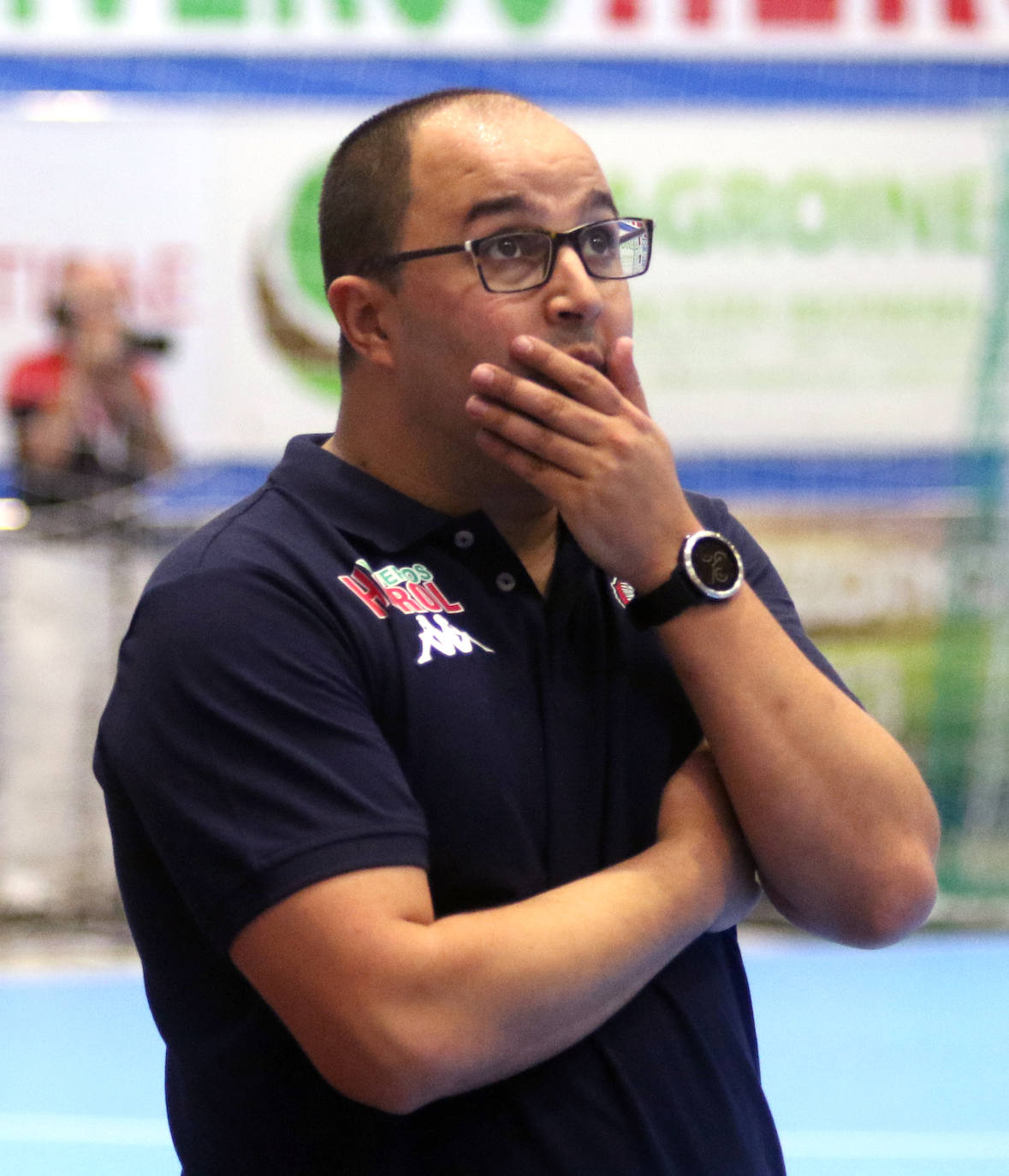 Partido entre el Balonmano Nava y el Guadalajara ANTONIO DE TORRE