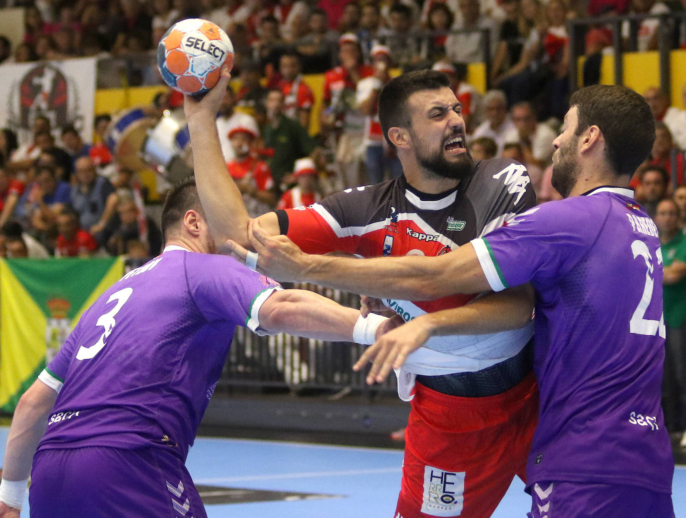 Partido entre el Balonmano Nava y el Guadalajara ANTONIO DE TORRE