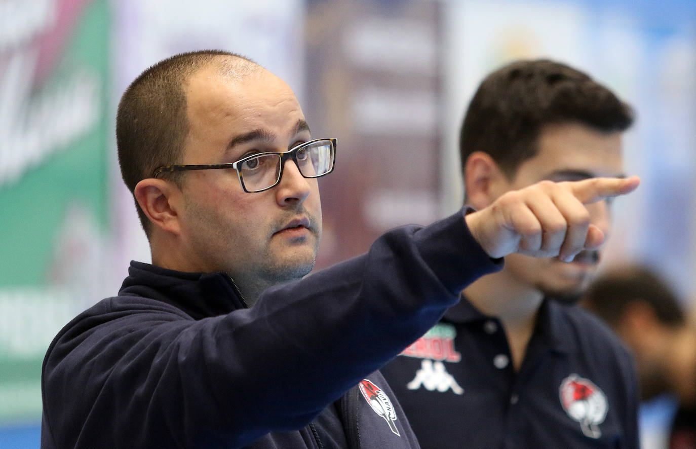 Partido entre el Balonmano Nava y el Guadalajara ANTONIO DE TORRE