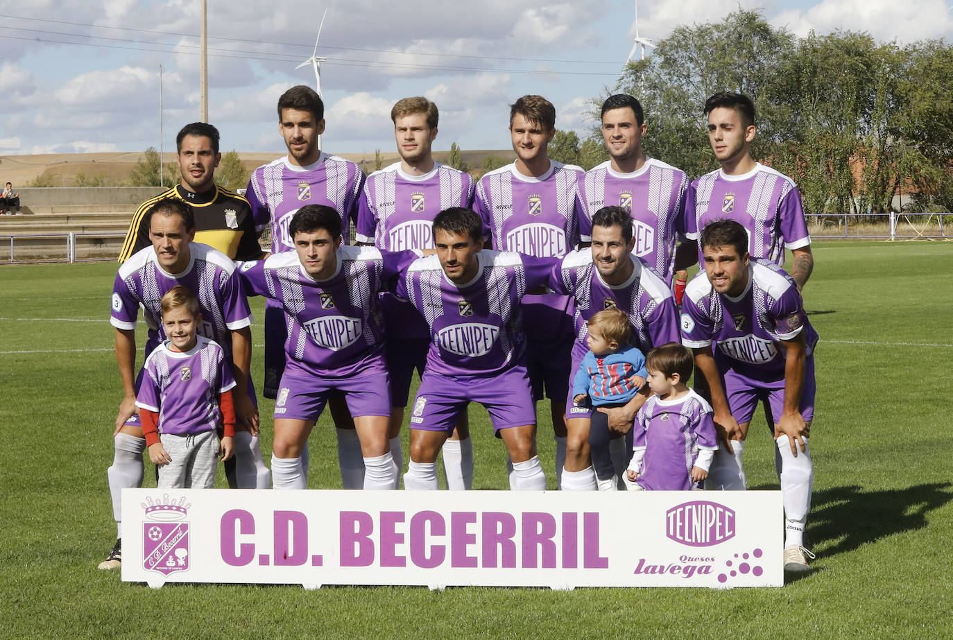 El C.D. Becerril consigue su primer punto de la temporada. 