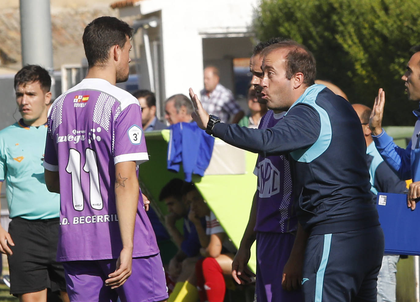 El C.D. Becerril consigue su primer punto de la temporada. 