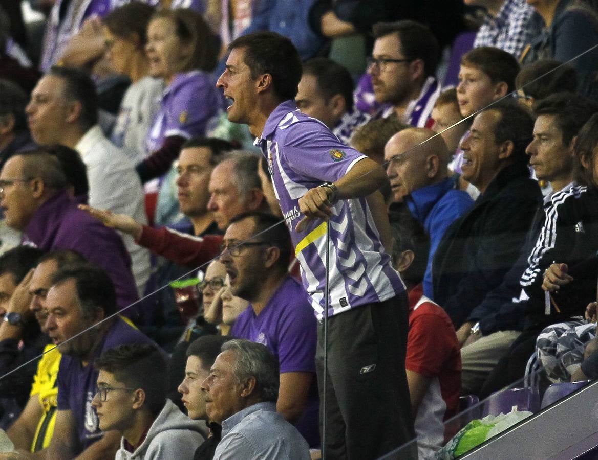 Óscar Plano adelantó al Real Valladolid después de una gran jugada llevada por Nacho, Guardiola y Toni Villa y empató Carlos Fernández