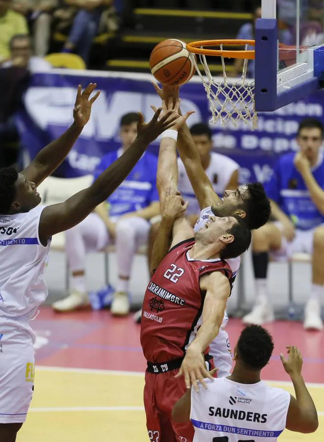 Ante un Marín con tan solo nueve hombres, los de Hugo López resolvieron el partido en los dos primeros cuartos, dominando a placer a su rival