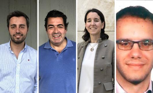 De i a d; Borja García, Alberto Gutiérrez, Irene Núñez y Pablo Martín.
