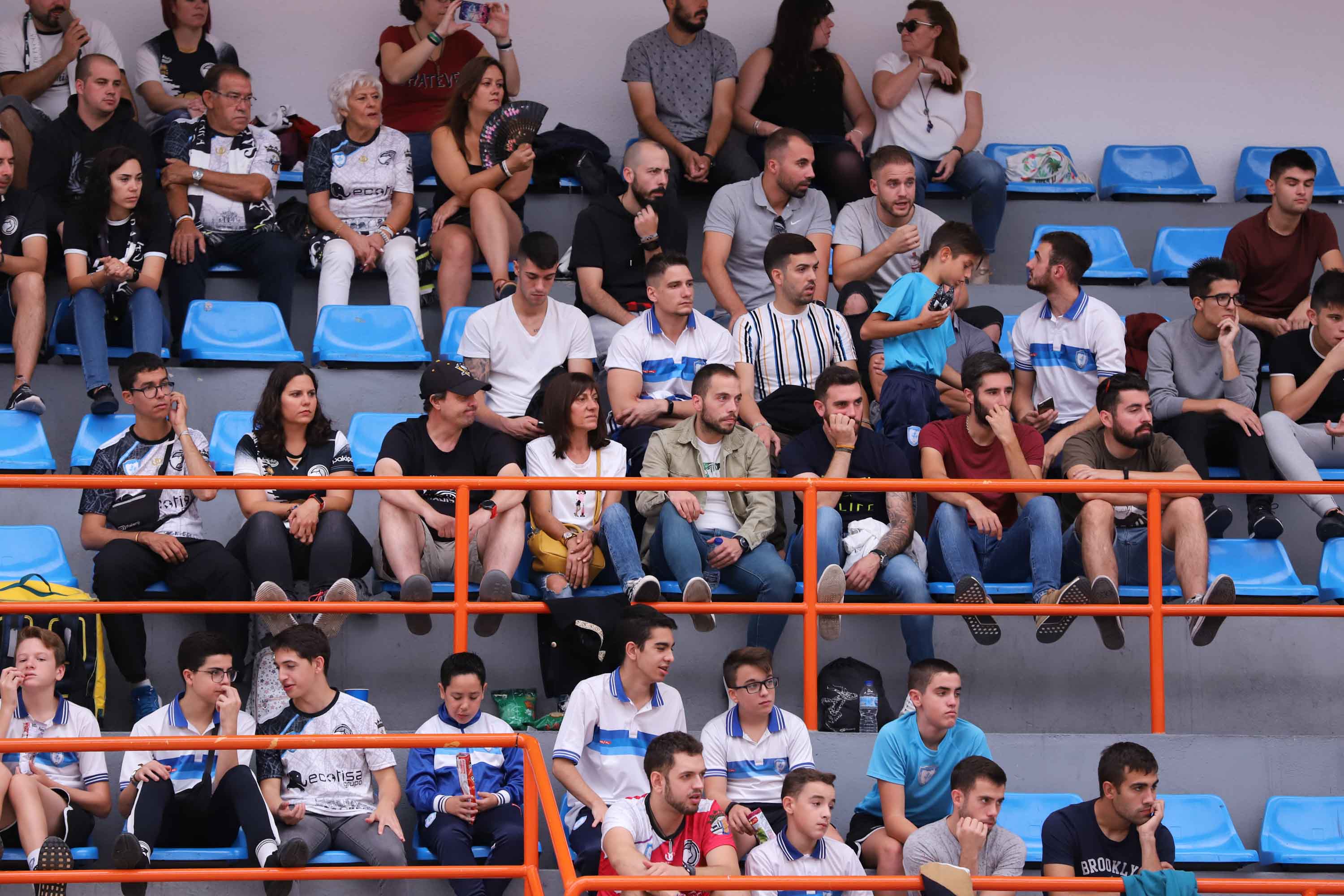 El partido de fútbol sala entre FS Salamanca Unionistas y el Tierno Galván. 